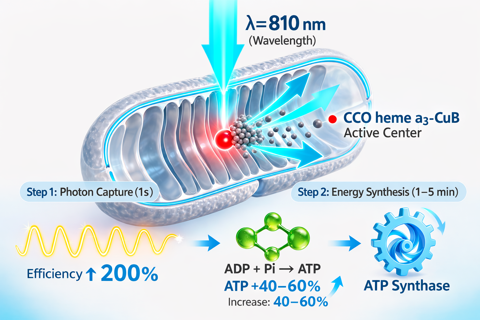 Mechanism One: Mitochondrial Energy Restart — Charging the Brain at the Cellular Level
